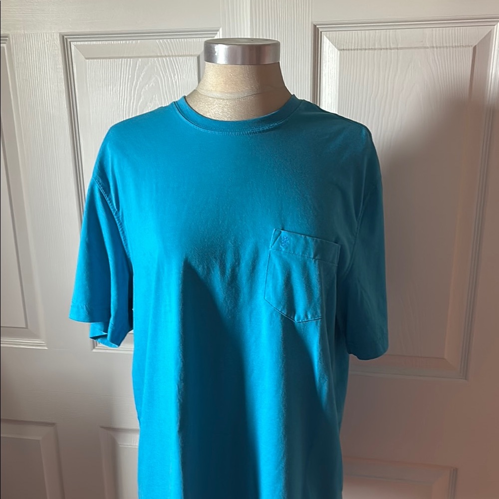 Teal Men's T-Shirt Izod